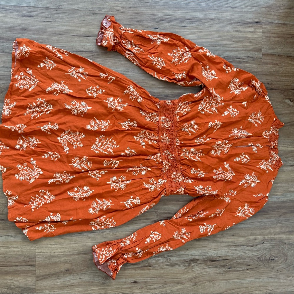 Orange dress from CupShe